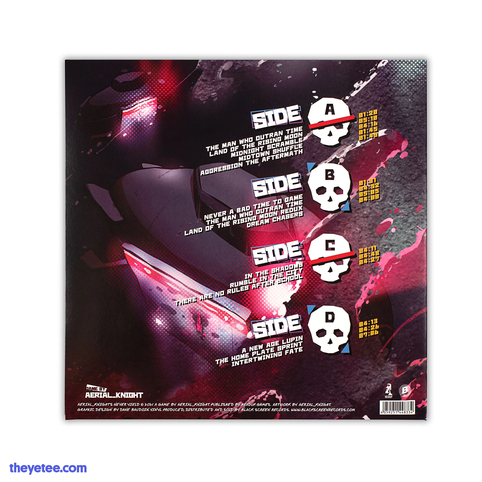 Aerial_Knight's Never Yield Soundtrack (2xLP) - Image 5