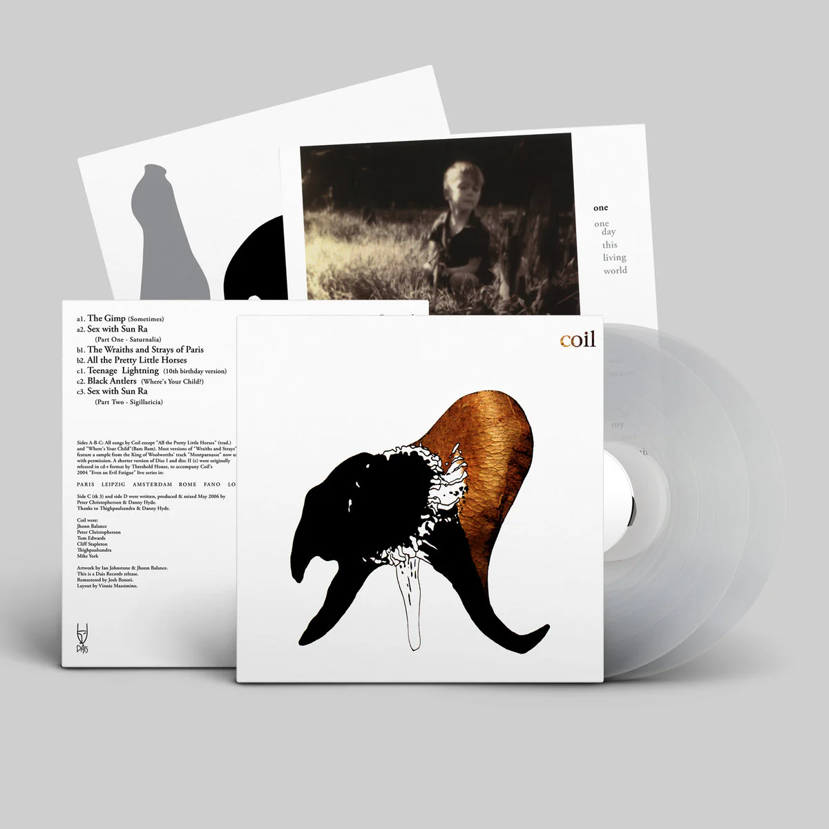 Black Antlers (Clear Vinyl)