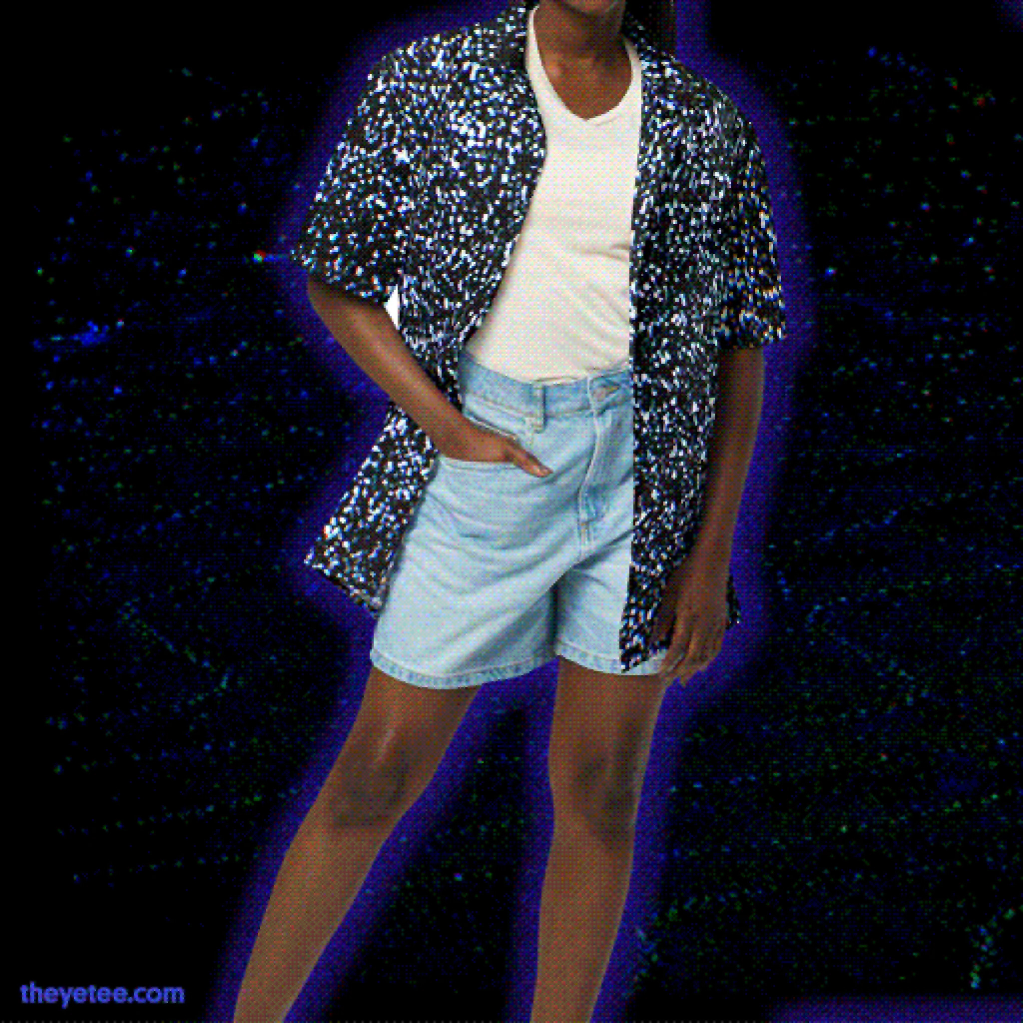 CRT Fuzz Button Up Shirt - Image 4