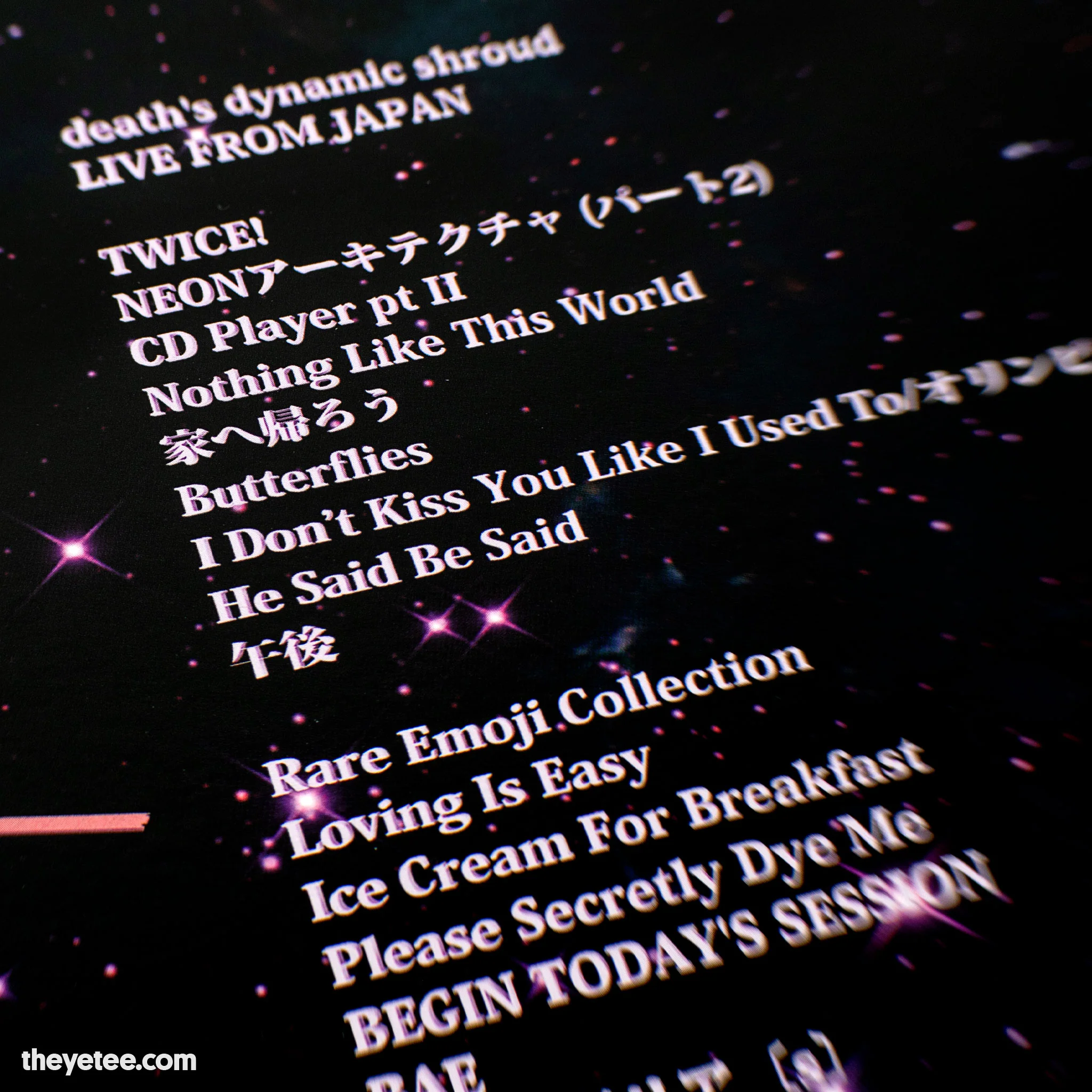 death's dynamic shroud - Live From Japan - Image 12