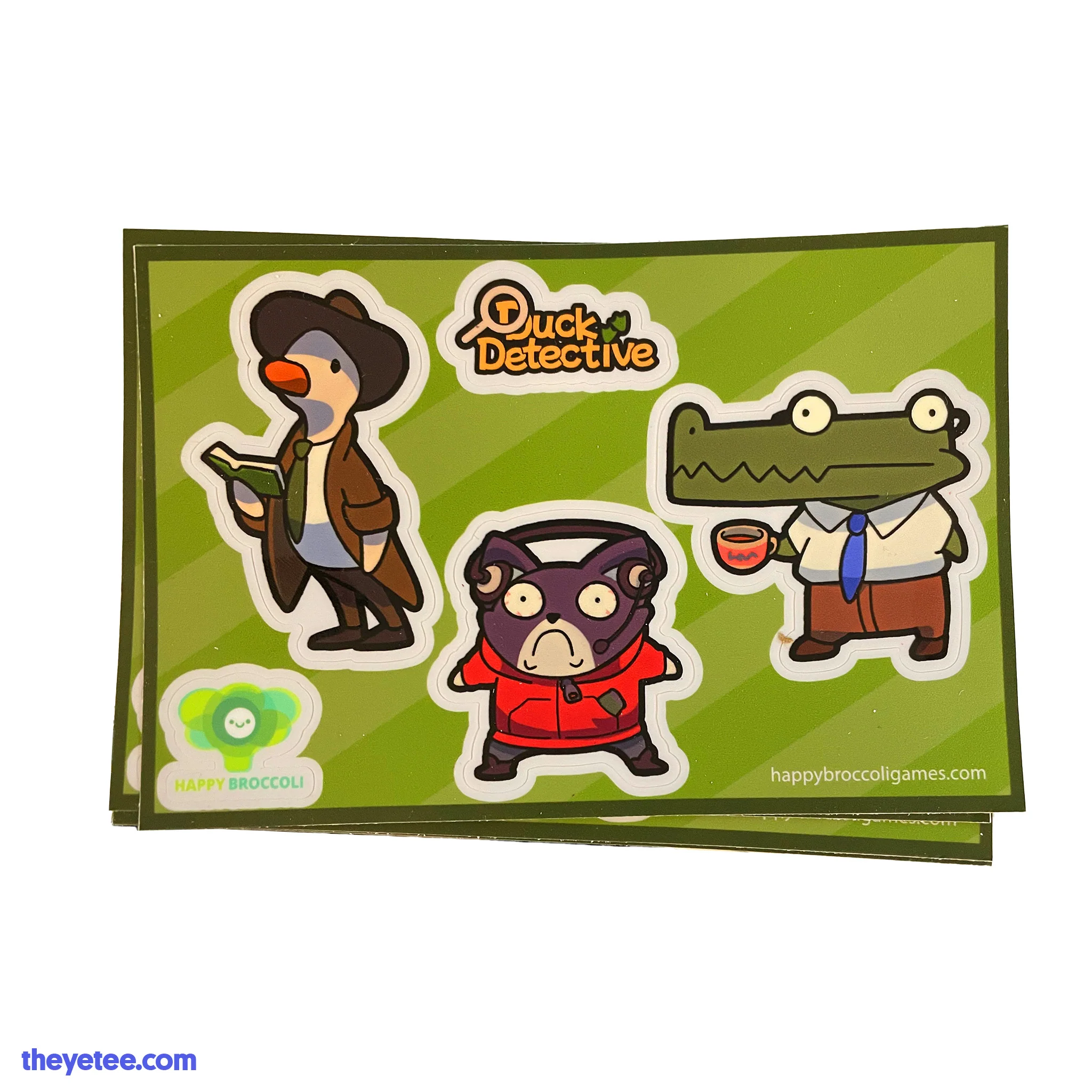 Duck Detective Sticker Sheet - Image 3