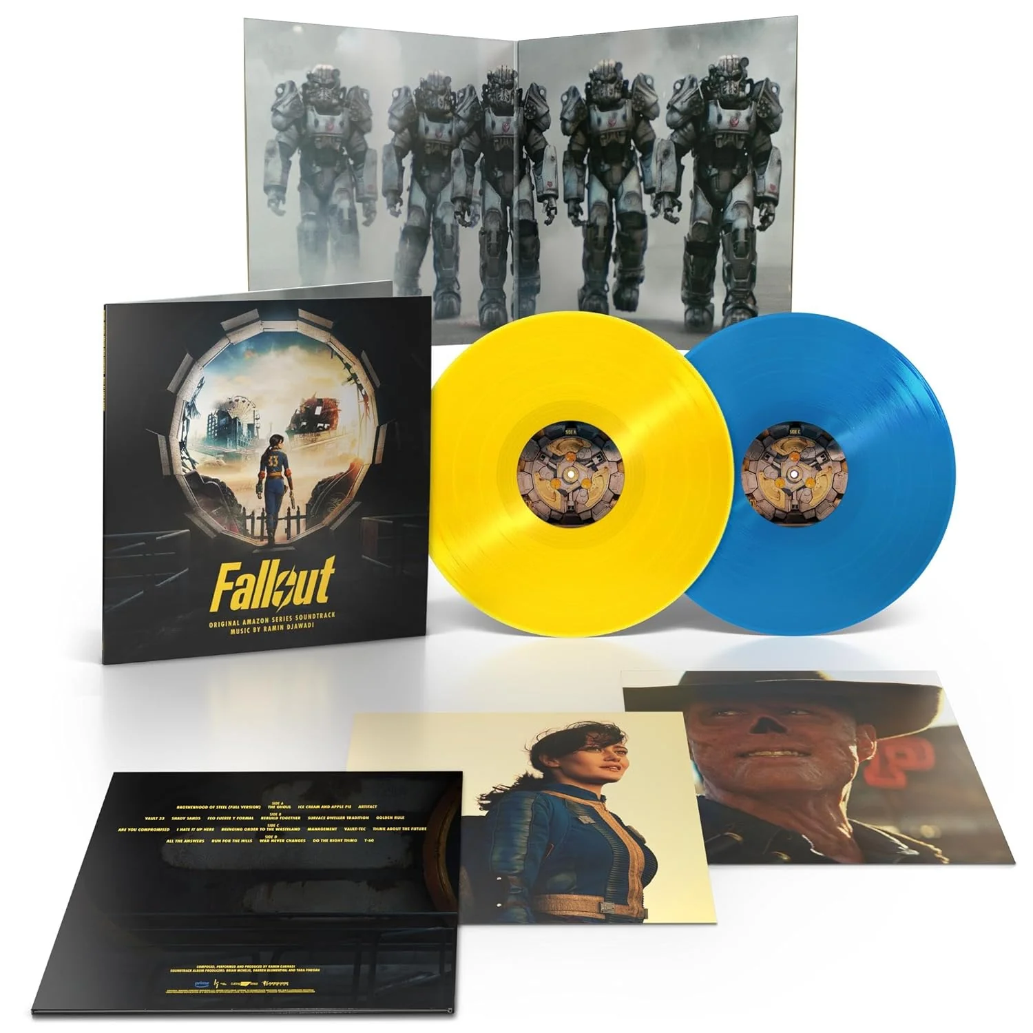Fallout - Original Amazon Series Soundtrack (Opaque Yellow & Blue Vinyl) - Image 2