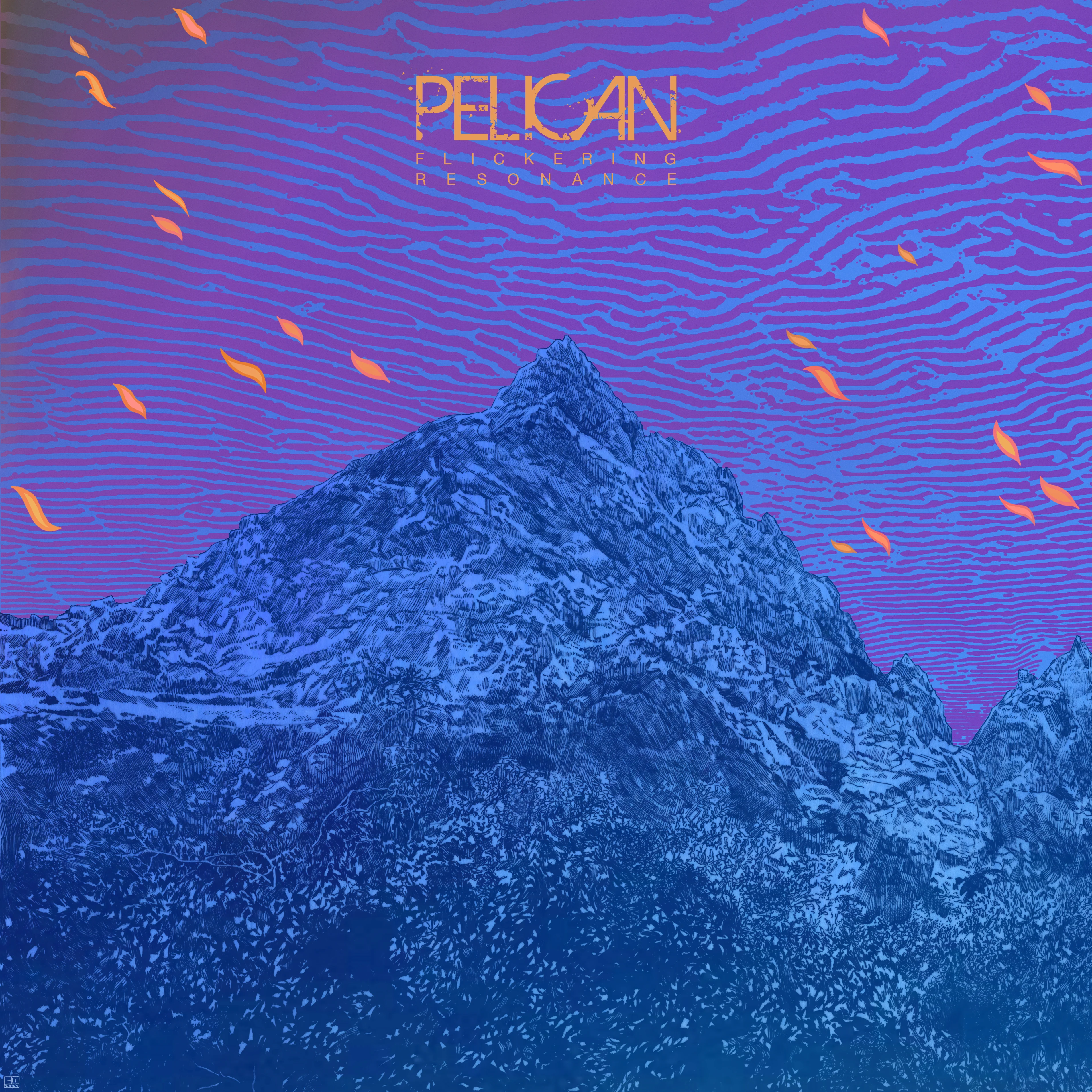 Flickering Resonance (Orange Vinyl) - Image 2