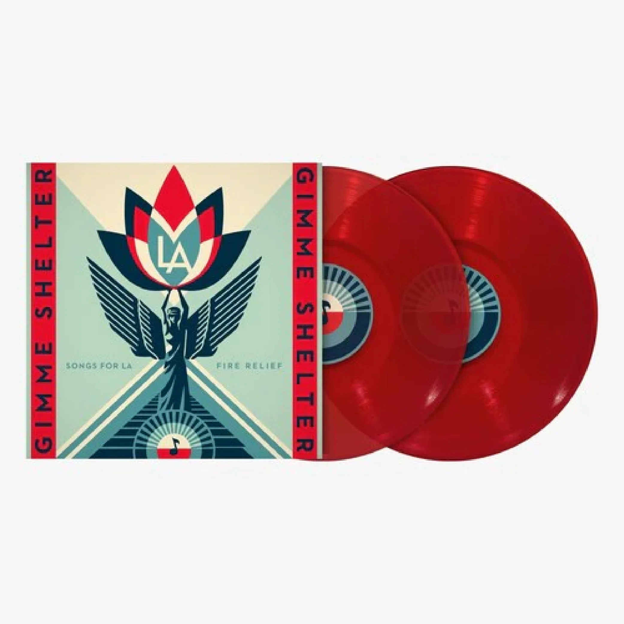 Gimme Shelter: Songs For LA Fire Relief (2LP Red Vinyl)