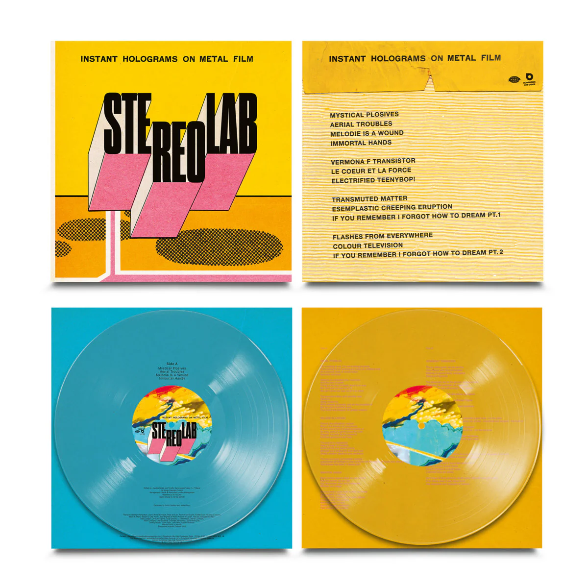 Instant Holograms On Metal Film (Clear Vinyl) - Image 2