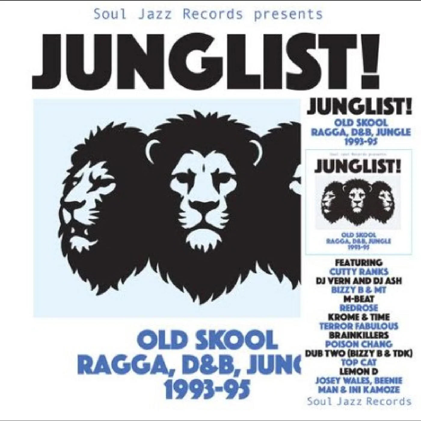 JUNGLIST! Old Skool Ragga, D&B, Jungle (CD)