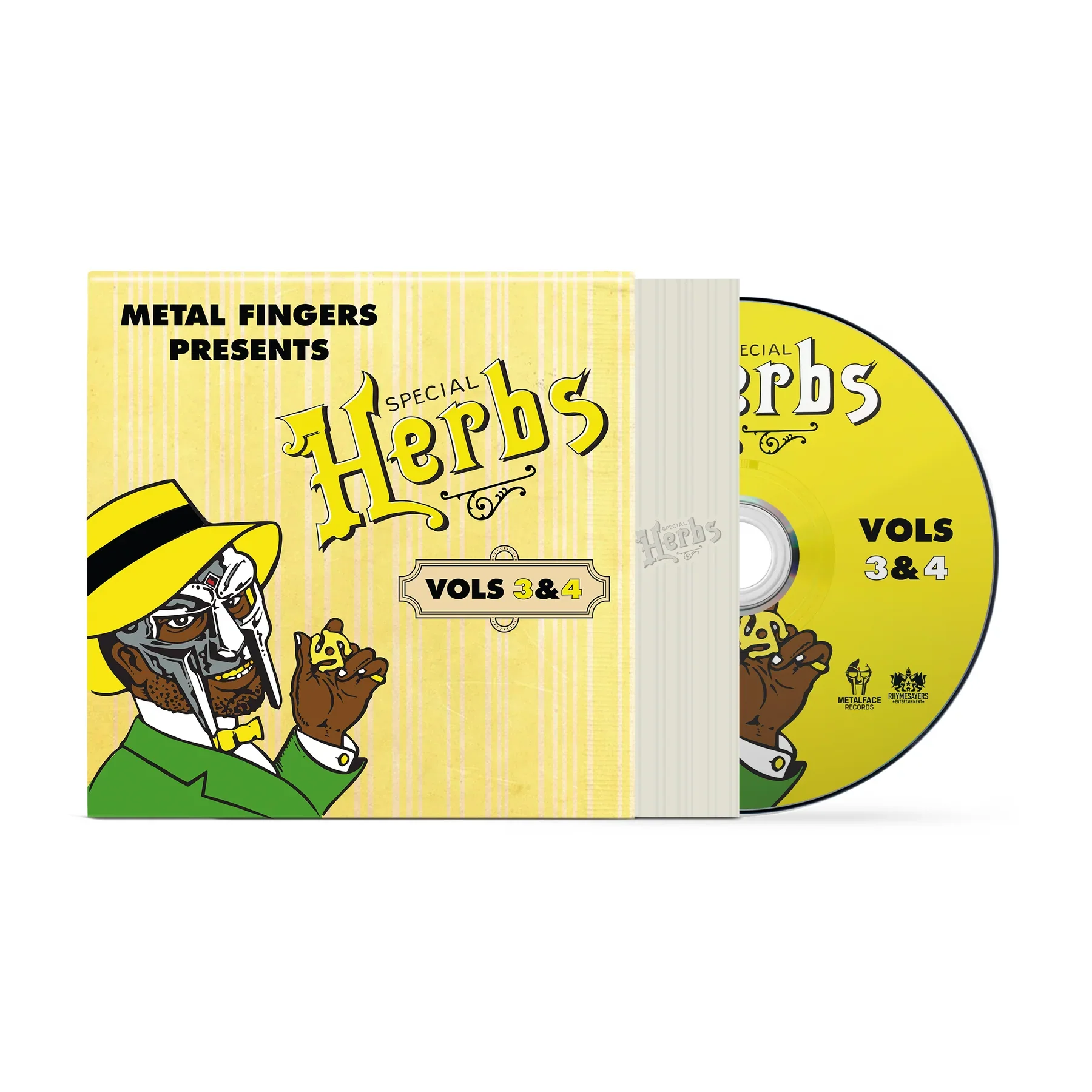 Metal Fingers Presents: Special Herbs Vol. 3 & 4 CD