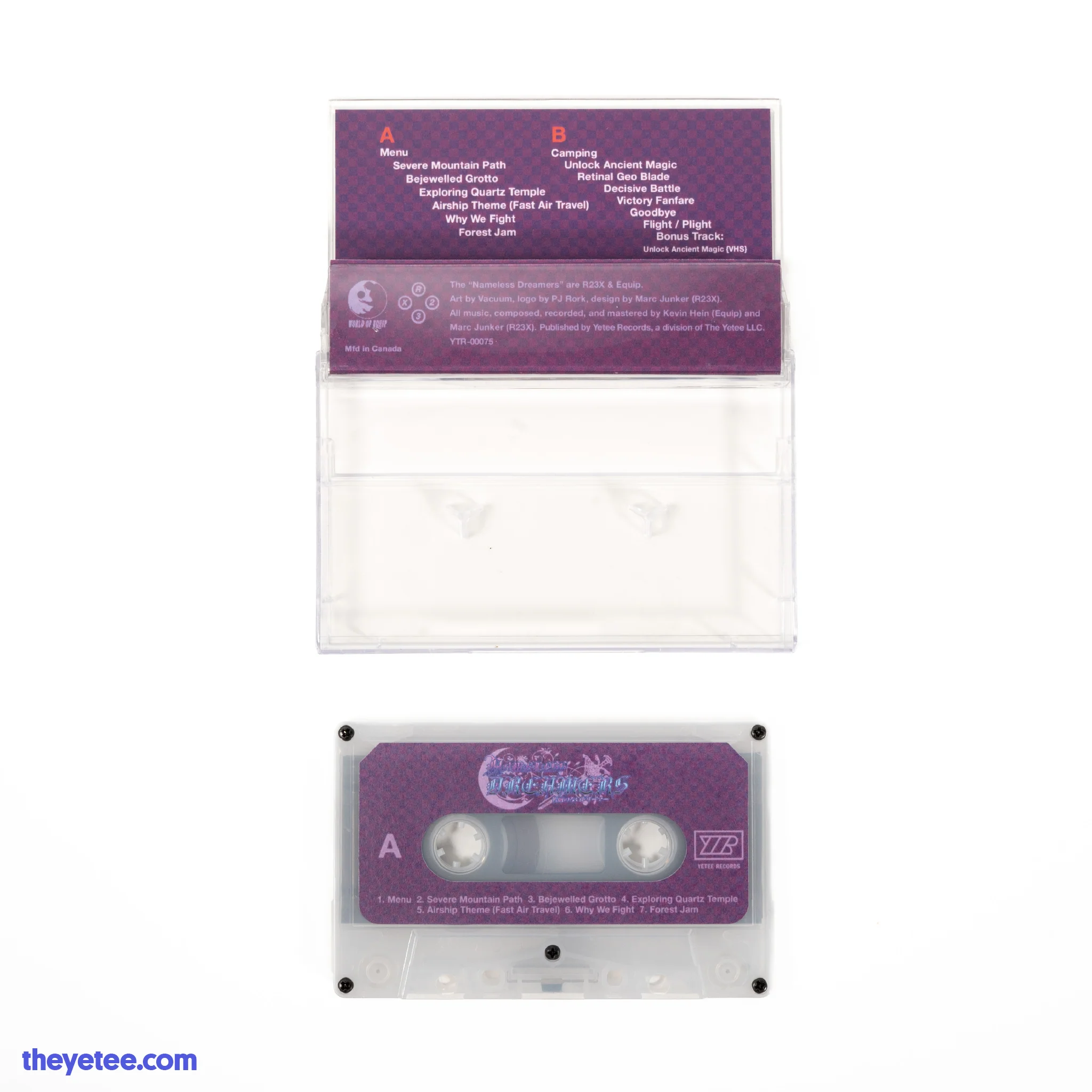 Nameless Dreamers Cassette (Frosted Clear) - Image 5