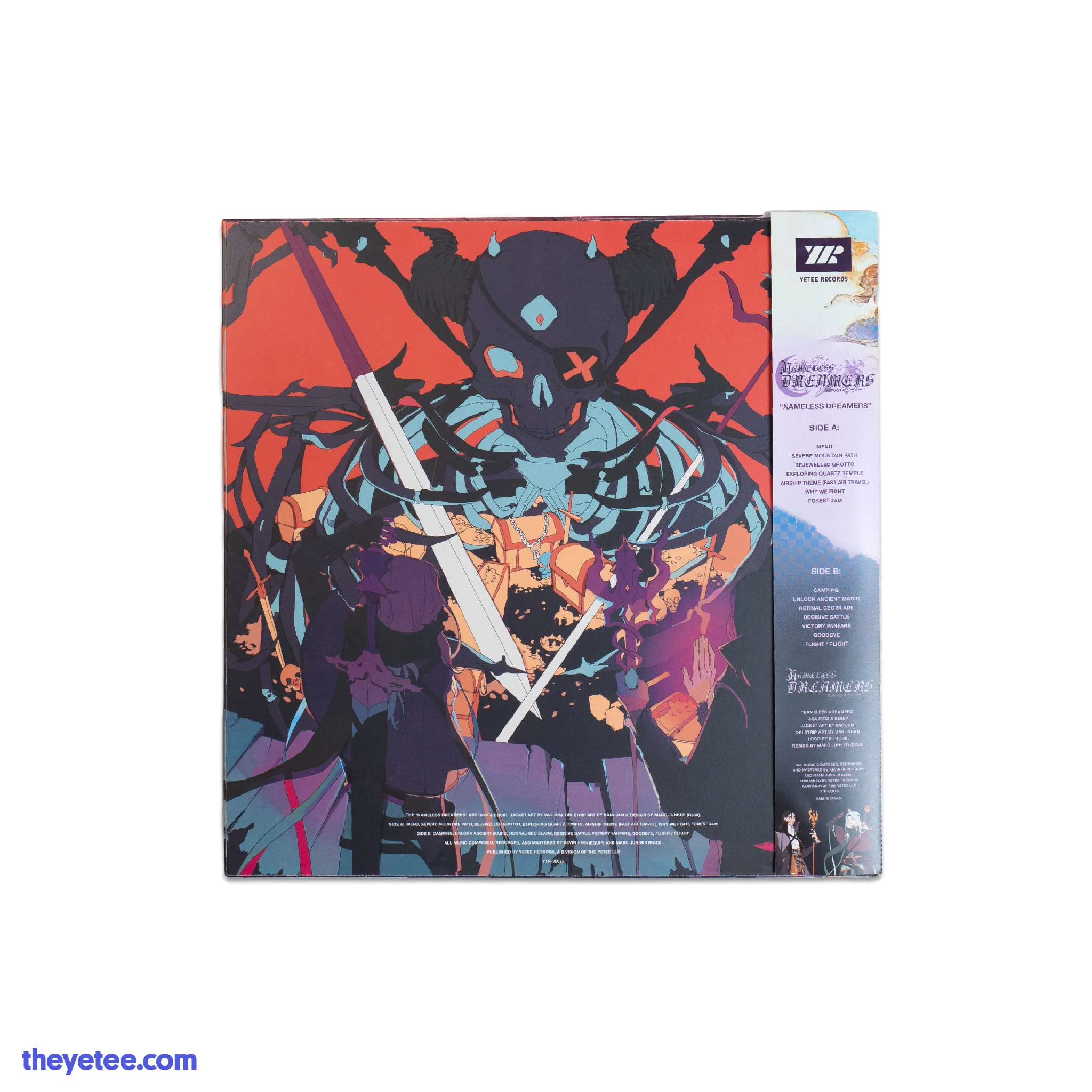 Nameless Dreamers LP (Azure Storm Variant) - Image 3