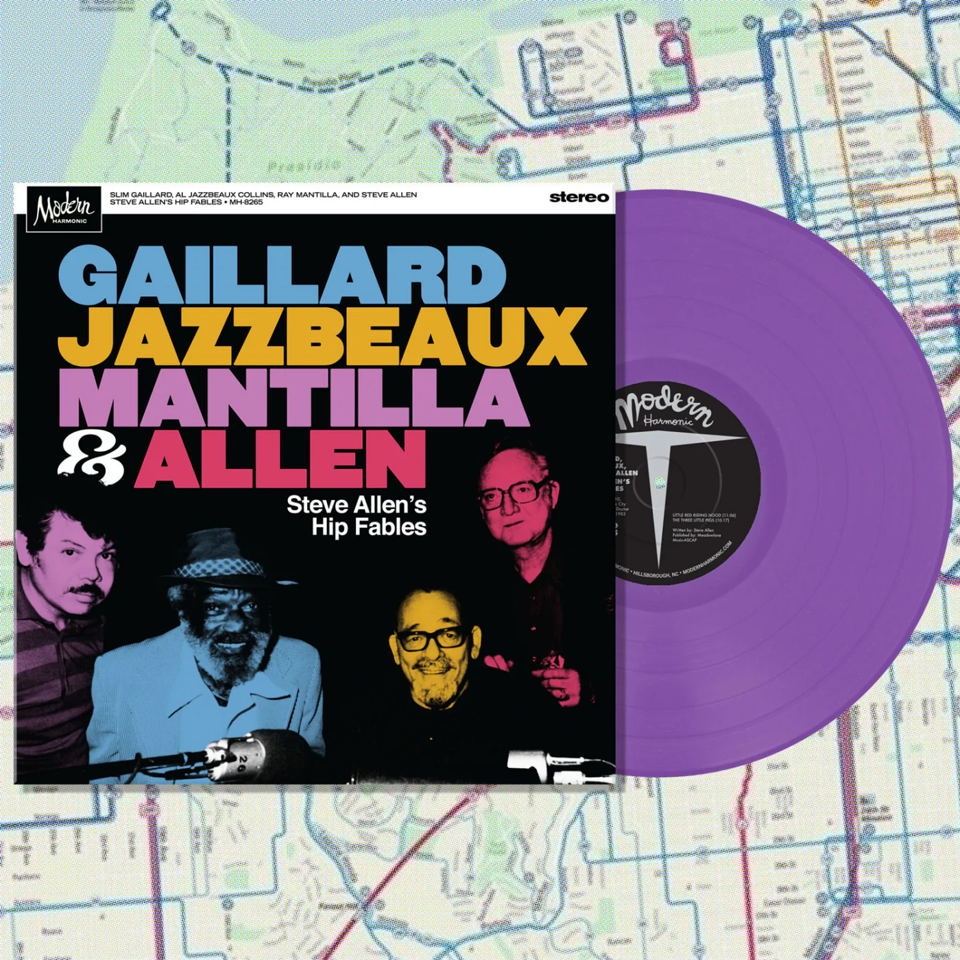 Steve Allen's Hip Fables (Violet Vinyl) - Image 2