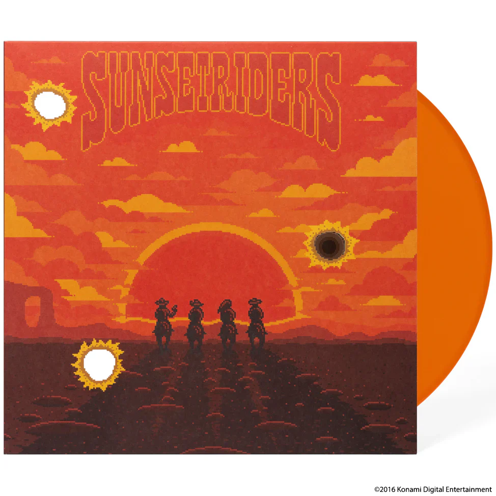 Sunset Riders 10" Reissue (Orange Crush Vinyl) - Image 2