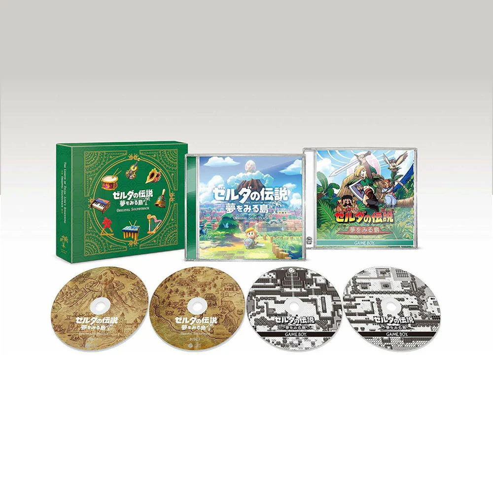 The Legend of Zelda: Link's Awakening Soundtrack [Import 4CD Set]