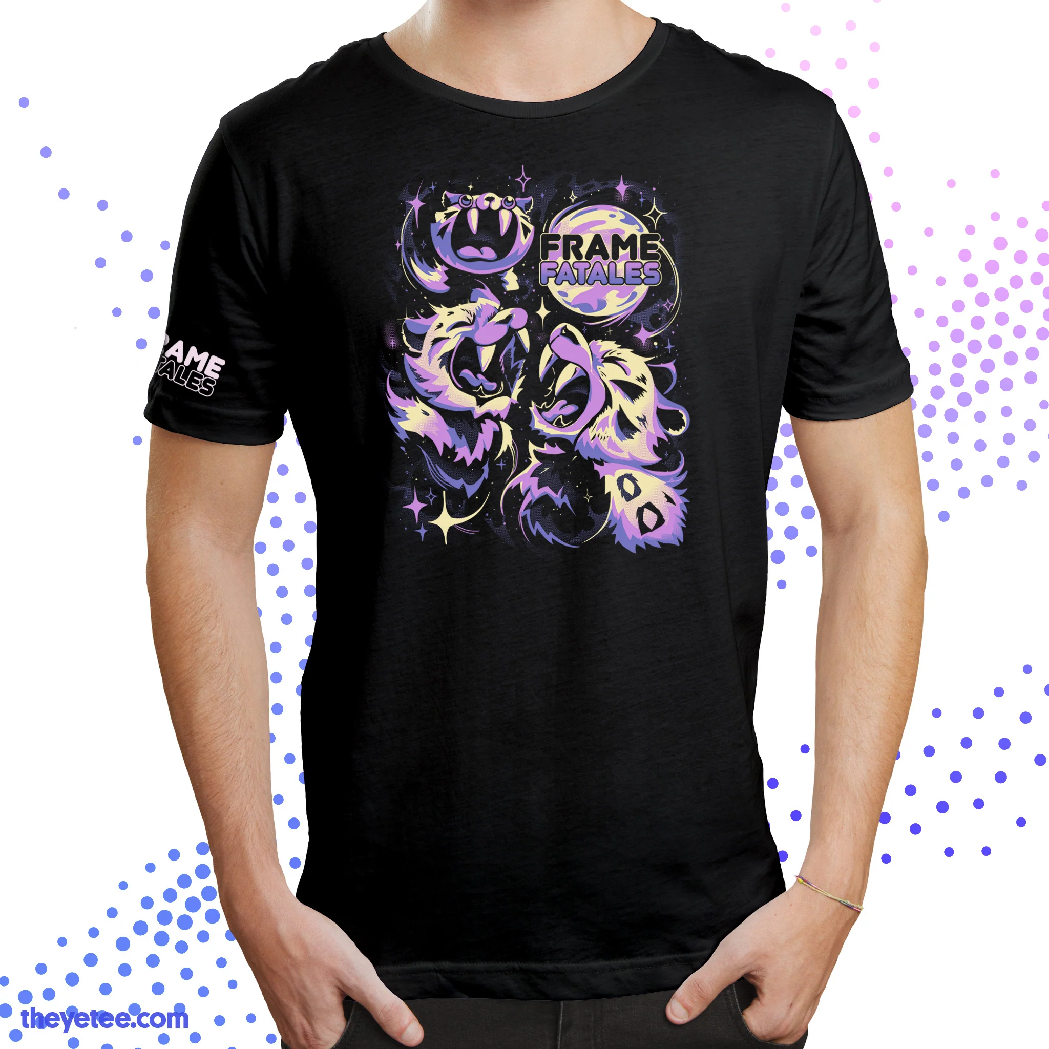 Three Faith Moon Tee - Image 4