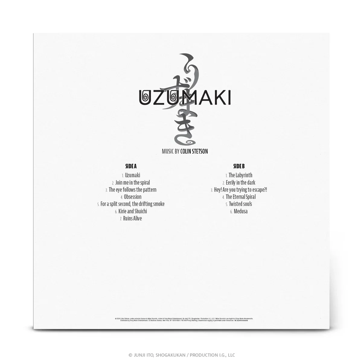 Uzumaki (Anime Original Series Soundtrack) - Image 5