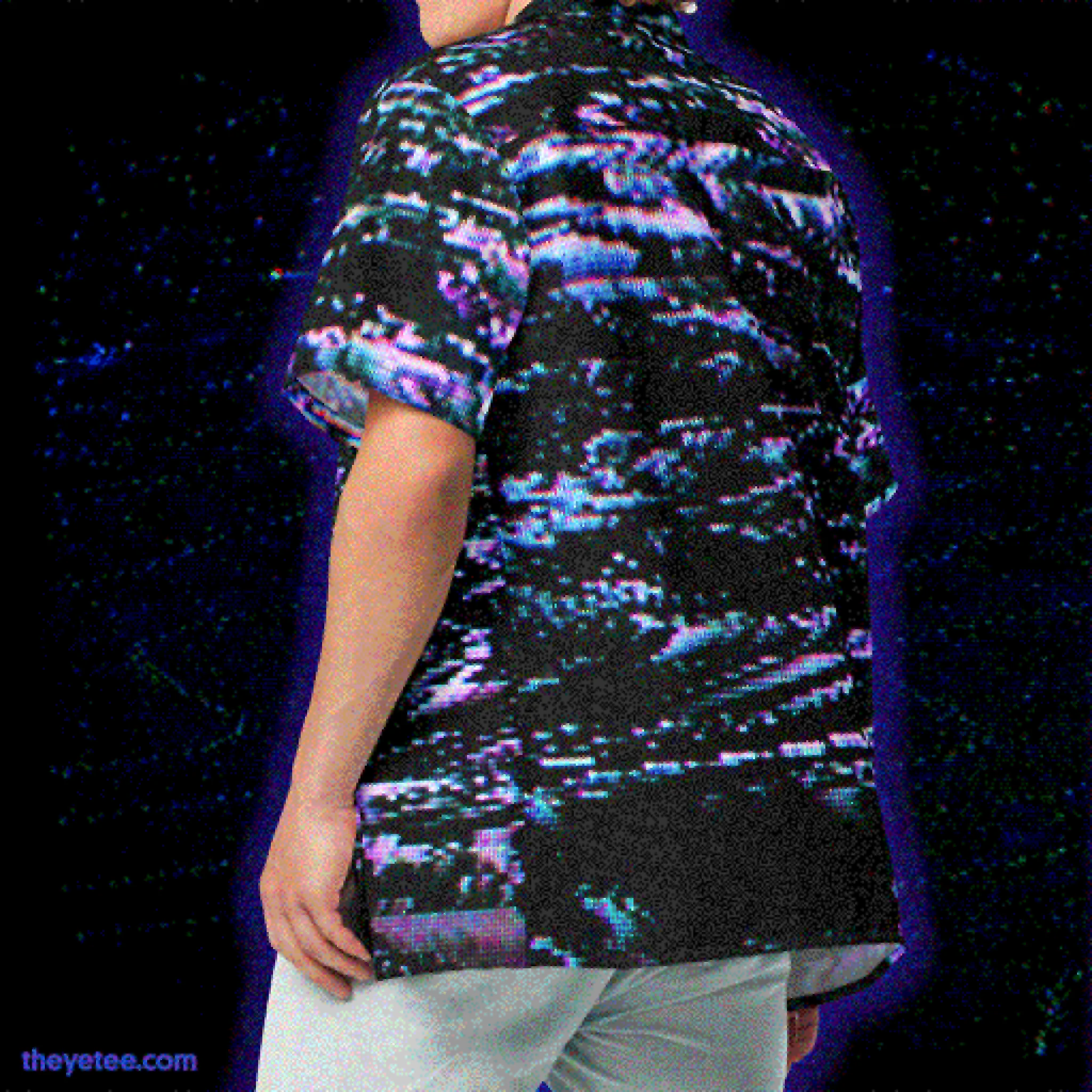 VHS-Glitch Button Up Shirt - Image 4